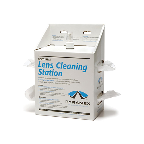 Lens Cleaning Station w/8 oz Cleaning Solution/600 tissues